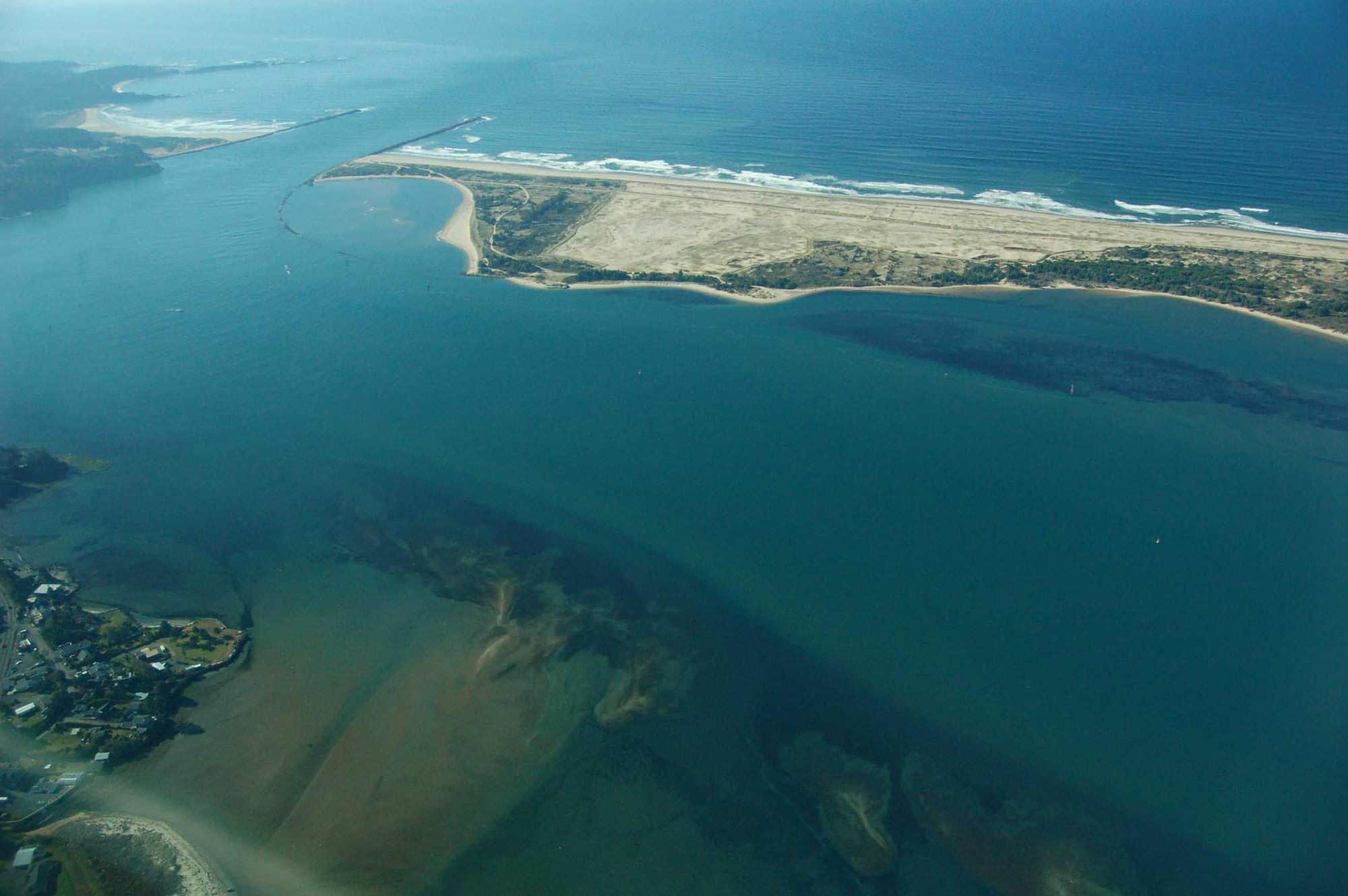 Coos Bay aerial photo