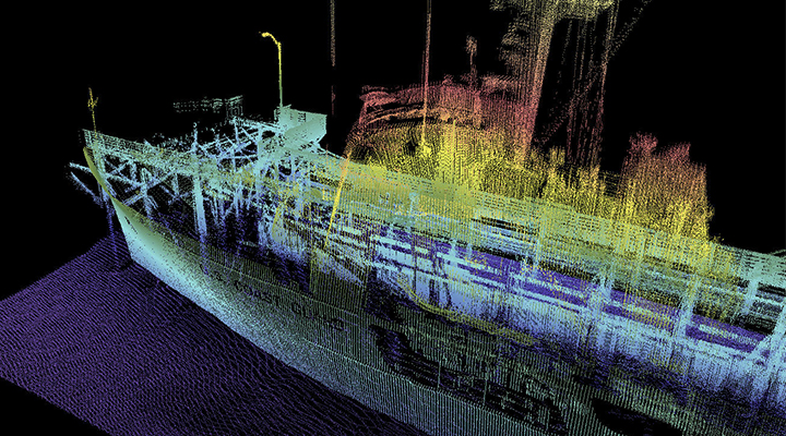 Mobile Vessel Laser Scanning