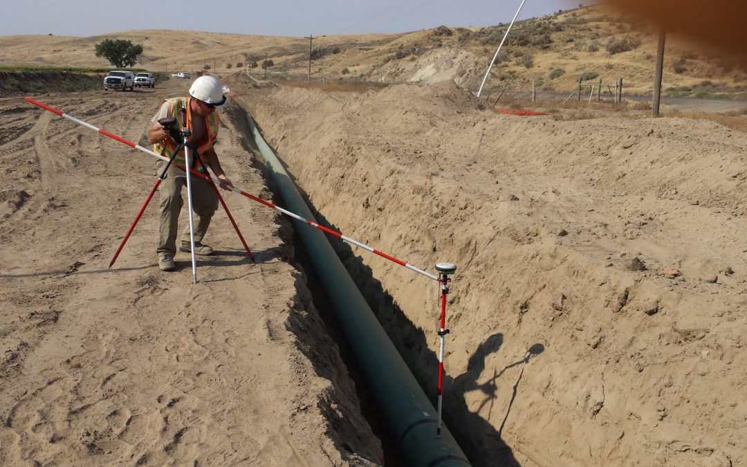 Alignment Mapping for the Carty Lateral Pipeline Project