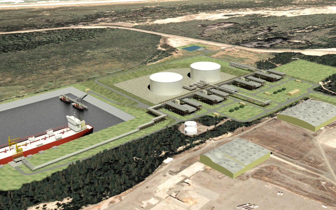 Jordan Cove Liquified Natural Gas (LNG) Terminal