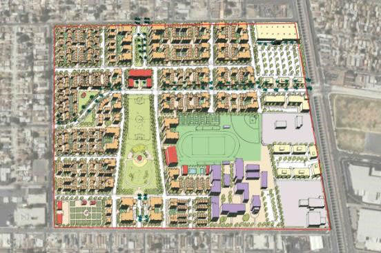 Century Boulevard - Jordan Downs Redevelopment Project Plan Photo