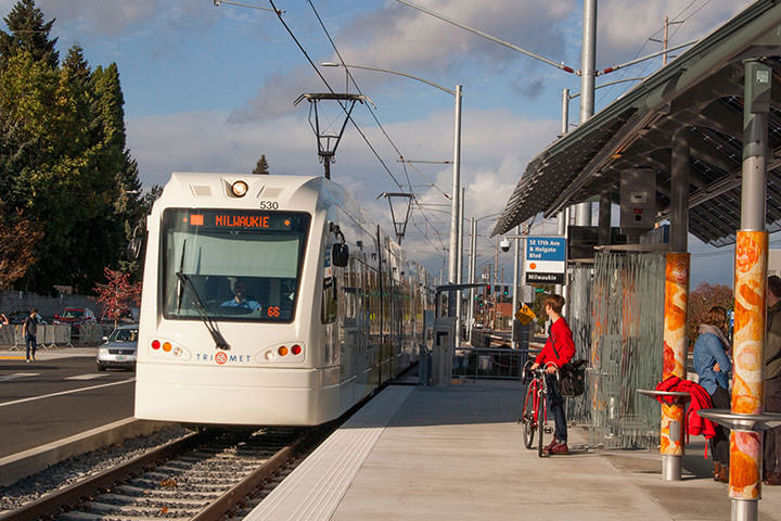 Portland-Milwaukie Light Rail Transit East Segment