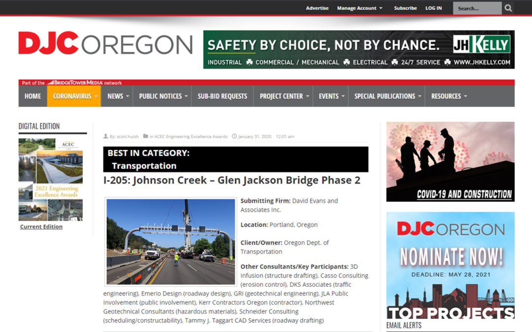 I-205 News Article screencap